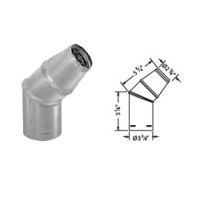 M&G DuraVent 4" PelletVent Pro Horziontal Cap with Tapered End - 4PVP-HC2