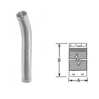 M&G DuraVent 5" DuraLiner 60" Round-to-Round Flex Pipe - 5DLR-60F