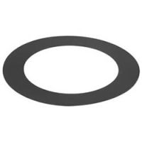 Metal-Fab Black Pipe 6" Trim Collar Single Wall - 6SWTC