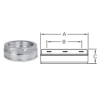 Selkirk 5" SuperPro Tee Plug Insulated - J51TPI