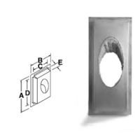 Security Chimneys 6'' Secure Temp ASHT 30-Degree Insulated Radiation Shield - 6RSMI30