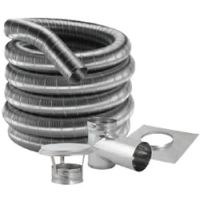 M&G DuraVent 5.5" DuraFlex 316 Tee Kit - 55DF316-20KT