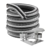 M&G DuraVent 5.5" DuraFlex 304 Basic Kit - 55DF304-15K