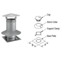 M&G DuraVent 8'' DuraLiner Extend-A-Cap Kit (round 13 x 18) - 4886 // 8DLR-KXC18