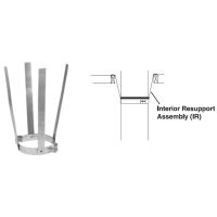 Selkirk MetalBest 7" Ultra-Temp Interior Resupport - 7T-IR