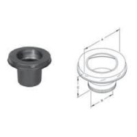 Selkirk 7" SuperPro Black Stove Pipe Adapter - JSC7ASE