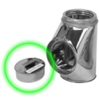 Selkirk MetalBest 7" Ultra-Temp Insulated Tee Plug Only - 7T-IP
