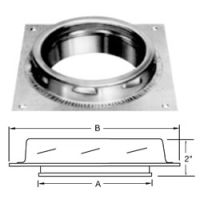 Selkirk MetalBest 7" Ultra-Temp Anchor Plate - 7T-AP
