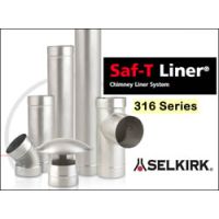 Selkirk 7'' Saf-T Liner 316L 7'' To 7.25 OD 304 Flex Adapter - 3757AR