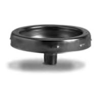 Security Chimneys 7'' Secure Temp ASHT Drain Tee Cap (Use With Sme Support) - 7TCP