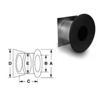 Security Chimneys 7'' Secure Temp ASHT Insulated Wall Thimble - 7RSM