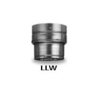 Security Chimneys 7'' Tubinox Increaser Pipe Length (7''-8'') - 7LLW8