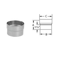 M&G DuraVent 7" DuraFlex SS Connector - 7DFS-FC