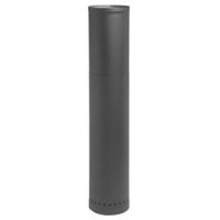 Metal-Fab Black Pipe Telescoping Length 8" x 48" Dbl. Wall 8DWBTL48