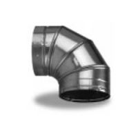 Security Chimneys 8'' Tubinox Elbow 90 Degree - 8LE90