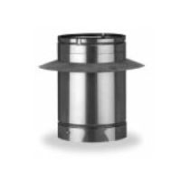 Security Chimneys 8'' Tubinox Masonry Adaptor - 8LMA