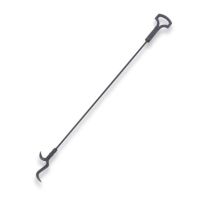 Uniflame 37" Black Poker with Key Handle - P-1009