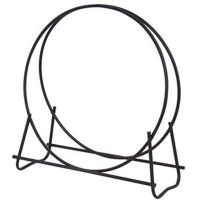 Uniflame Black Finish 48" Diameter Tubular Log Hoop - W-1889