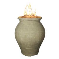 HomComfort 43,000 BTU Outdoor Gas Vase with Firestones - HCGV1