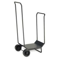 Pilgrim Traditional Wood Cart - Matte Black - 18524