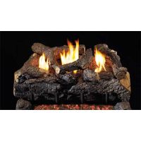 Real Fyre 18'' Evening Fyre Charred Vent Free Log Set - See Thru - ECVG18-2-18