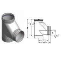 M&G DuraVent 14'' FasNSeal Boot Tee - FSBT14 // FSBT14