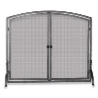 Uniflame Single Panel Olde World Iron Screen with Doors, Medium