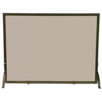 Uniflame Single Panel Bronze Screen - S-1642