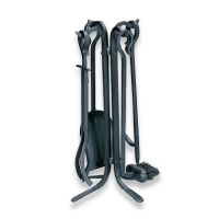 Uniflame 5 Piece Black Rustic Mini Fireset - F-1126