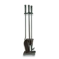 Uniflame 4 Piece Black Fireset (F-1233) - T40140BK