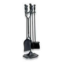 Uniflame 5 Piece Black Fireset (F-1188) - T51030BK