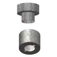 M&G DuraVent 2" PolyPro B-Vent Retrofit Adapters X3 - 2PPS-BV3