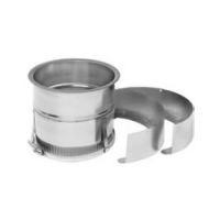 Metal-Fab Corr/Guard 6" Diameter Boiler Adapter Inner Collar (AZ/Insulated) - 6FCSSBAI2-CA1