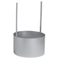 Metal-Fab Temp Guard 12" 2100 Degree Galvanized 12" Radiation Sheild - 12TGRSH