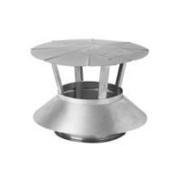 Metal-Fab Corr/Guard 10" Diameter Cap (316SS/Insulated) - 10FCSC-C61
