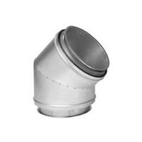 Metal-Fab Corr/Guard 22" Diameter 45 Degree Elbow (AZ/Insulated) - 22FCS45L-CA1