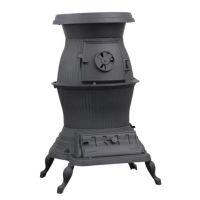 US Stove Company - Railroad Potbelly Coal Stove - 1869