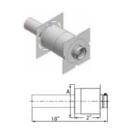 M&G DuraVent 4'' FasNSeal Wall Thimble w/AVL - FSWT4 // FSWT4