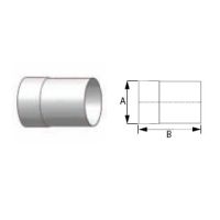 M&G DuraVent 4'' FasNSeal Wall Thimble Sleeve Extension - FSWTE4 // FSWTE4