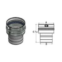 M&G DuraVent FasNSeal 3'' x 4'' Stepped Increaser - FS34I // FS34I