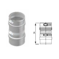 M&G DuraVent 4'' Heatfab to FasNSeal Appliance Adapter - FSA-HFA4 // FSA-HFA4