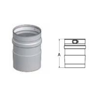 M&G DuraVent 4'' FasNSeal Fulton Tapered Appliance Adapter - FSA04T2.5 // FSA04T2.5