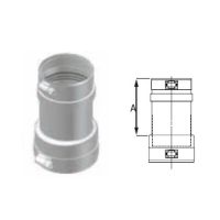 M&G DuraVent 3'' FasNSeal Triangle Delta Series Appliance Adapter - FSA-TR3 // FSA-TR3