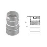 M&G DuraVent 4'' FasNSeal Weil McLain Ultra Series Appliance Adapter - FSA-ULT4 // FSA-ULT4