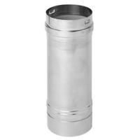 Metal-Fab Corr/Guard 3" D 24" Straight Length Pipe - SW - 3CGSW24