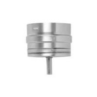 Metal-Fab Corr/Guard 3" D Tee Cap With Drain - SW - 3CGSWTC