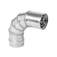 Metal-Fab Corr/Guard 3" D 90 Degree Female Termination - SW - 3CGSW90
