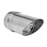 Metal-Fab Corr/Guard 3" D Miter Cut Female Termination - SW - 3CGSWMC