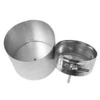 Metal-Fab Corr/Guard 3" D Tee Cap With Drain - DW - 3CGTCAZ