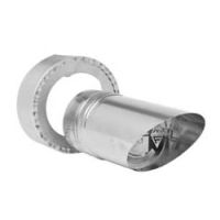 Metal-Fab Corr/Guard 3" D Miter Cut Male Termination - DW - 3CGMCMAZ
